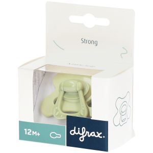 Difrax Sucette 12M+ Natural Fit &ndash; T&eacute;tine Forte pour B&eacute;b&eacute; de 12 Mois et Plus - Emeraude - Citron-vert