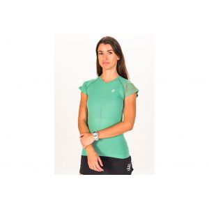 Compressport T shirt de sport femme performance ss w menthe