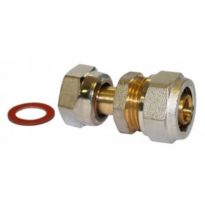 Boutté 3183347 MCF2015ET Raccord laiton femelle 15 x 21 à écrou mobile tube multicouche ø 20