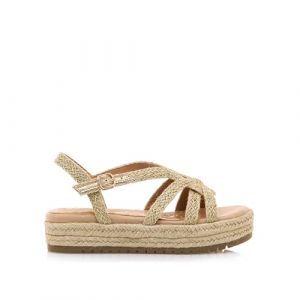 MTNG Sandales Plates Femme Sandales Plates Amelie 51261 Femme | Sandales Plates décontracté | Fermeture avec Boucle | 59603 | Sand251
