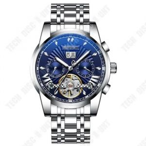 Montre Pour Homme - Td - M&eacute;canique - &Eacute;tanche - Multifonctionnelle - 39 Mm