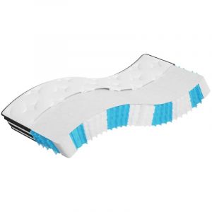 VidaXL Matelas &agrave; ressorts ensach&eacute;s moyen 70x200 cm