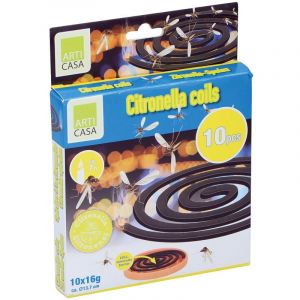 RECHARGE DE 10 SPIRALES CITRONNELLE ACCESSOIRES ANTI MOUSTIQUES EDO871125218449