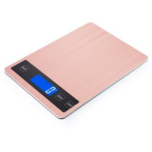 S.old Balance de cuisine numérique - Balance de cuisine - Balance de cuisson - Piles incluses - 1gr à 10kg - Rose