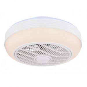 Globo Ventilateur de plafond LED Romario Ø 46 cm, CCT