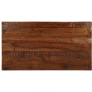 VidaXL Dessus De Table 100x60x2,5cm Rectangulaire Bois Massif Récupéré