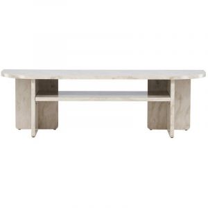 Ebuy24 - lesund table TV1 tablette beige.
