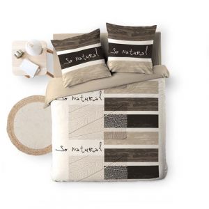 Parure de lit 100% coton multicolore 240 x 260 cm