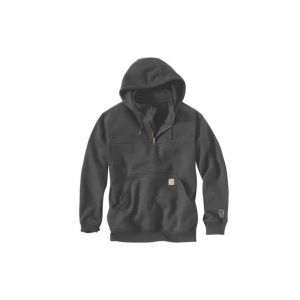 Carhartt Sweat demi zip rain defender l entre 1 et 3 coton / polyester 400 - 500 g sweat anthracite 1 pièce(s) sweat capuche demi zip rain defender anthracite