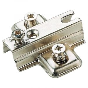 Titus Embase cruciforme acier - Epaisseur : 3 mm