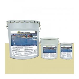 Matpro Mortier époxy coloré autolissant pour sols - 5 Kg Ivoire