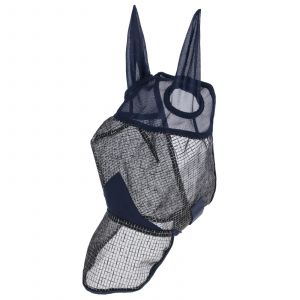 Covalliero Masque anti-mouches pour cheval avec protection