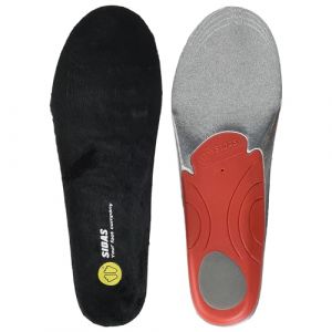 Sidas Insulated 3D Winter Semelle de Ski Mixte Adulte, Noir, Taille 44-45