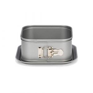 Patisse Forme de ressort carré avec bord haut 18cm