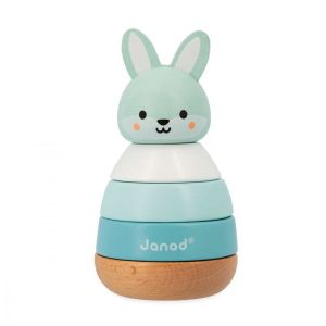 Janod Empilable Lapin en bois J08653