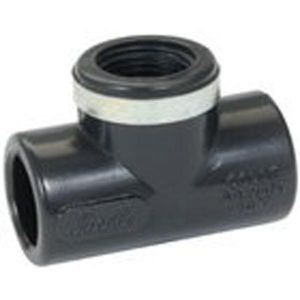 Nicoll TT40F - T&eacute; 90 Diam 40 taraud&eacute; 33-42 renforc&eacute; au piquage