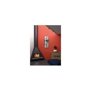 Focgrup CH89 PCA - Cheminée métallique d'angle Signa 18 kW