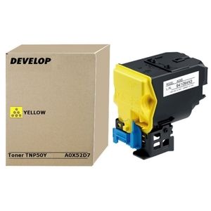 Develop A0X52D7|TNP-50 Y Kit toner jaune
