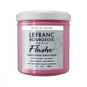 Lefranc & bourgeois Peinture Flashe vinylique - Rose de Parme n&deg;430 - 125 ml -