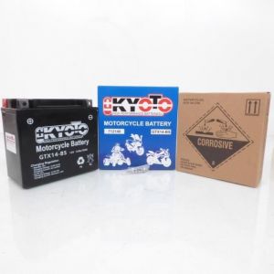 Kyoto Batterie Scooter PIAGGIO 500 Mp3 Lt Sport Euro4 2016-2017 YTX14-BS / 12V 12Ah Neuf