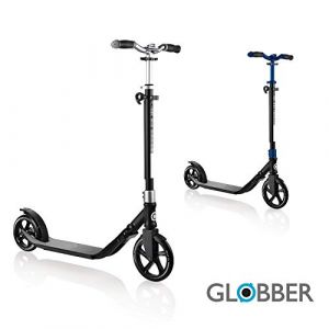 Image de Globber Trottinette enfant 2 roues ONE NL 205-180 DUO pliable, gris