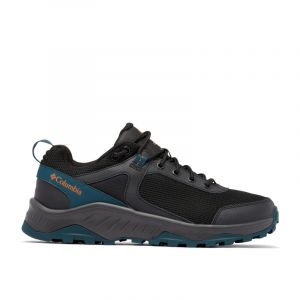 Columbia TRAILSTORM ASCEND WATERPROOF Chaussures Basses De Randonnée Et Trekking imperméables Homme, Noir (Black x Night Wave), 42 EU