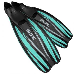 SEAC F 100 Pro, Palmes de plongée Ultra légères chaussantes, pour plongée et Snorkeling, 40/41, Tiffany