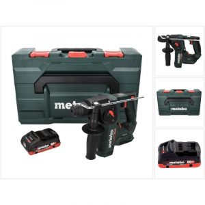 Metabo BH 18 LTX BL 16 Perceuse &agrave; percussion sans fil 18 V 1,3 J SDS-plus Brushless + 1x Batterie 4,0 Ah + Coffret X -
