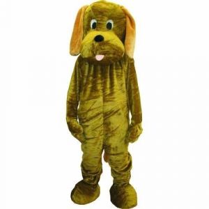 Dress Up America Ensemble de costumes de mascotte de chiot adulte, Taille unique (Taille 60 Pouces, Hauteur 75 Pouces), Comme la Pr&eacute;sentation, One Size
