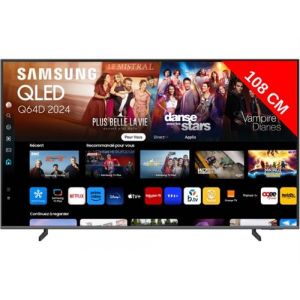 Samsung TQ43Q64D - TV QLED 4K UHD HDR - 108 cm