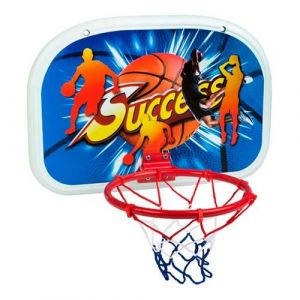 ColorBaby - Panier de Basketball pour Enfants, 46 x 33 cm, Mini Ballon de Basket-Ball, diamètre 13 cm, pour Enfants à partir de 3 Ans, avec gonfleur Manuel (42715)