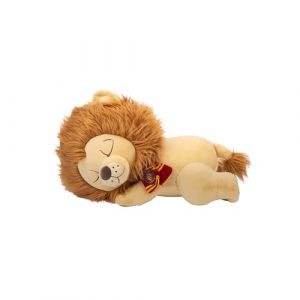 Warner Jazwares Harry Potter WRBR0005 Lion de Gryffondor endormi 45 cm, Peluche sous Licence Officielle Brothers, Peluche Super Douce à partir de 2 Ans