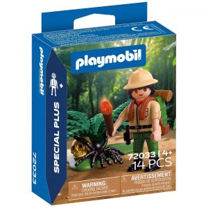 Playmobil 72033 Aventurier and araign&eacute;e Sp&eacute;cial +
