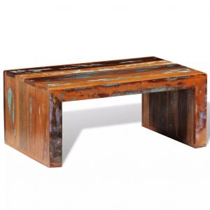 VidaXL Table basse Bois recyclé