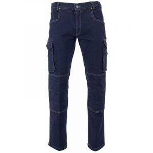 LMA Jean's Bleu Baril Multipoches en Denim Stretch-54