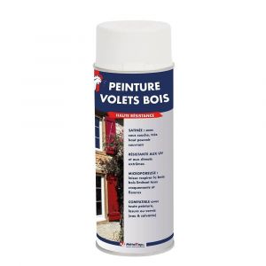 Peinture Volets Bois - Brun noir - RAL 8022 - Bombe 400mL