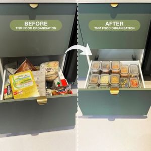 TNM Bocaux - hermétique - Set (4x1.6L) - Noir