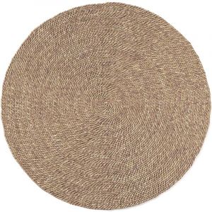 Tapis rond en jute - Boho Bali - 150 CM - Jenón Naturel