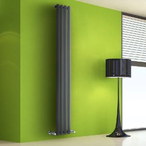 Hudson Reed TDRAVP1  - Radiateur design vertical Salisbury 178cm x 28cm x 6cm 700 Watts