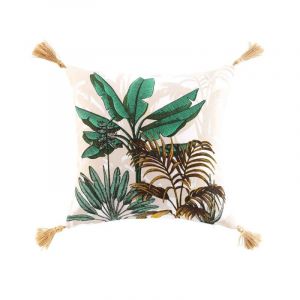 Image de Coussin (40 cm) Balinesia Vert