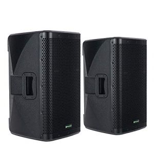 Pronomic C-212 MA 12" haut-parleur actif 2000 Watt set stéréo