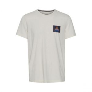 Blend Tee-shirt manches courtes homme blanc creme