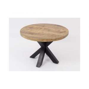 Table basse ronde bois ABISKO &Oslash;75cm