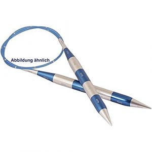 Knitpro K42065 42065 SmartStix Aiguille &agrave; Tricoter Circulaire, m&eacute;tal, Multicolore, 60 cm, 3 mm, Color&eacute;, 60cm, 3mm