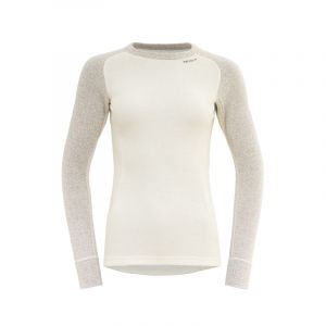 Devold Duo Active Merino 205 Shirt - Maillot thermique laine mérinos femme Raw White M