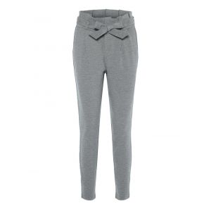 Vero Moda Pantalons Vero-moda Eva Hr Loose Paperbag Ki L32 - Medium Grey Melange - XL