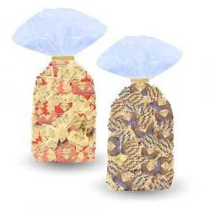 REVILLON Assortiment de 60 Papillotes Chocolat Praliné & Pâtes de Fruits 2 Sachets de 30 pièces