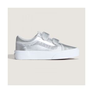 Vans Baskets Old Skool V argent junior - 27