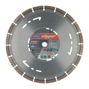 Norton clipper Disque diamanté 4 x 4 Explorer d. 350 mm perçage de 20 mm pour tronç