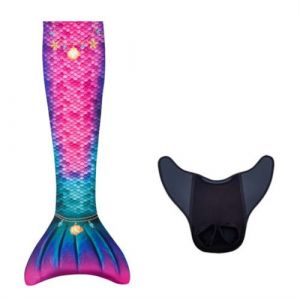 Déguisement queue de sirène avec monopalme aquaris Kuaki Mermaids